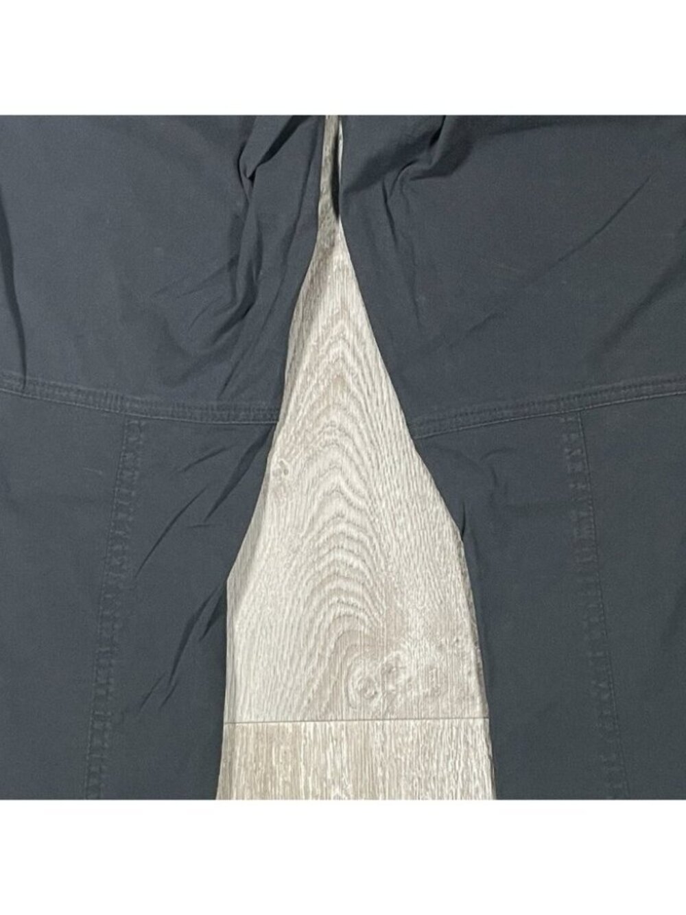 Prana Essex Outdoor Hiking Black Snap Closure Pants - Women Size 2 - Picture 9 of 13